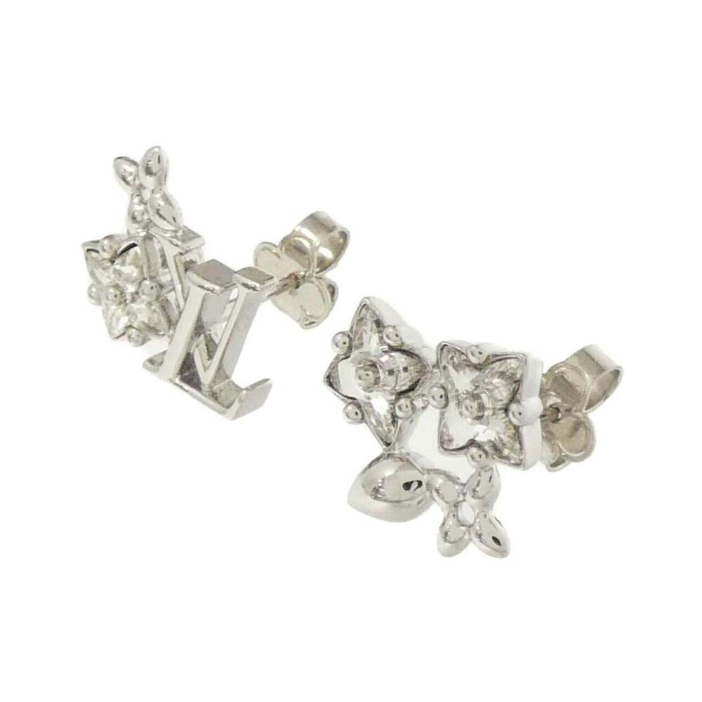 LOUIS VUITTON Silver Earrings - Picture 2 of 3